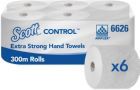 Kimberly-Clark Rollenhandtuch Control Extra Strong weiß 198 mm breit Rolle mit 300 Meter