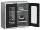 KLW Ordnungsschrank 1000 x 950 x 430 mm Türen mit Acrylglasscheiben
