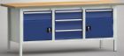 KLW Kastenwerkbank 2000 x 700 x 840 mm mit Buchen Multiplexplatte