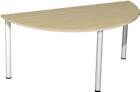 Geramöbel Konferenztisch Halbkreis 1600 x 800 Onyx