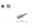 KRAFTWERK 1/4" TX bit 25mm T10, 5Stk