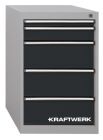 KRAFTWERK Schubladenbox 800x535x600 mm 5 Schubladen