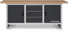 Kraftwerk Industry Werkbank 840x2000x700 mm mit 2 Türen und 3 Schubladen
