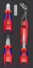Kraftwerk Zangensatz KNIPEX EVA3 4 Teile 20 x 40 Einlage