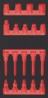 Kraftwerk PRO LINE EVA Einlage für Art. 105.401.011 20 x 40 cm leer