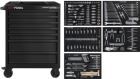Kraftwerk BT LINE Werkstattwagen BT700s mit 7 Schubladen schwarz 194 Teile