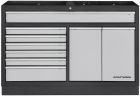 KRAFTWERK Mobilio Schubladenschrank Breit 1360 mm 7 Schubladen 2-Türig