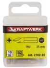 Kraftwerk Phillips Bit 25 mm PH2 1/4 Zoll