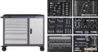 Kraftwerk BASIC LINE Werkstattwagen BT1100 7 Schubladen mit 300 Teile