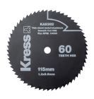 Kress KA8382 Sägeblatt für Handkreissäge 115 mm 60 Zähne HSS blade