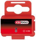 KS Tools 1/4 Zoll Bit Innensechskant Bohrung Länge 25mm Profilgröße 5/64 Zoll 5er Pack