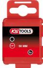 KS Tools 1/4 Zoll Bit Innensechskant Länge 50mm Profilgröße 5mm 5er Pack