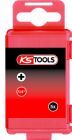 KS Tools 1/4 Zoll Bit PH 75 mm PH00 5er Pack