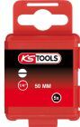 KS Tools 1/4 Zoll Bit Schlitz Länge 50mm Profilgröße 9mm 5er Pack