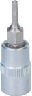 KS Tools 1/4 Zoll Bit-Stecknuss Fünfstern mit Stirnlochbohrung Profilgrösse TS8