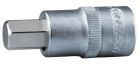 KS Tools 1 Zoll Bit-Stecknuss Innensechskant kurz 22 mm
