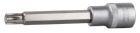 KS Tools 3/8 Zoll Bit-Stecknuss für RIBE-Schrauben M6 Gesamtlänge 90 mm
