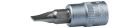 KS Tools 3/8 Zoll Bit-Stecknuss Klingenbreite Schlitz 5,5 mm