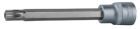 KS Tools 3/8 Zoll Bit-Stecknuss Torx mit Stirnlochbohrung lang TB10