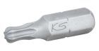 KS Tools 1/4 Zoll Bit Torx Länge 25mm Kugelkopf Profilgröße T15 5er Pack