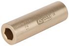 KS Tools BRONZEplus Stecknuss 1/2 Zoll Schlüsselweite 17 mm 6-kant lang