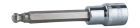 KS Tools 1/2 Zoll CHROMEplus Bit-Stecknuss Innensechskant Kugelkopf lang 5 mm