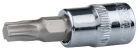 KS Tools 1/4 Zoll CHROMEplus Bit-Stecknuss Torx Profilgrösse T15