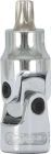KS Tools 1/4 Zoll CHROMEplus Gelenk-Bit-Stecknuss Torx T30