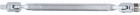 KS Tools Doppel Gelenkschlüssel 1/4 Zoll Länge 208 mm
