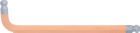 KS Tools Doppel Kugelkopf Innensechskant Winkelstiftschlüssel 17 mm Orange Länge 335 mm