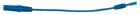 KS Tools 4 mm Eingangsbuchse auf 2,5 mm Prüfadapterbuchse flach blau