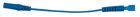 KS Tools 4 mm Eingangsbuchse auf 6 mm Prüfadapterbuchse flach blau