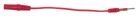 KS Tools 4 mm Eingangsbuchse auf 2 mm Prüfadapterstecker flach rot