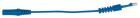 KS Tools 4 mm Eingangsbuchse auf 4 mm Prüfadapterstecker rund blau