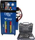 Brilliant Tools Getriebespülgerät für Automatikgetriebe inklusive Adaptersatz 35 teilig