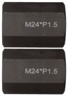 KS Tools Gewindeadapter Satz M24 x 1,5 Länge 65mm 2 teilig