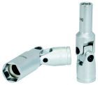 KS Tools 3/8 Zoll Glühkerzen Gelenknüsse kurz Gesamtlänge 75 mm Schlüsselweite 8 mm