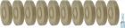 KS Tools KFZ Gummi Radierteller für matte Lacke 88 mm 10er Pack