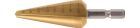 KS Tools HSS TiN Blechschälbohrer Bit 1/4 Zoll 5 bis 20 mm