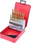 KS Tools Spiralbohrersatz HSS TiN in Stahlblechkassette 19 Teile