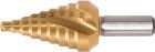 KS Tools HSS TiN Stufenbohrer extra kurz 9 Stufen 4 bis 20 mm