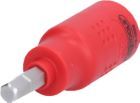 KS Tools 3/8 Zoll Isolierte Bit Stecknuss Innensechskant 6 mm 60 mm lang