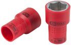 KS Tools 3/8 Zoll Isolierte Stecknuss Schlüsselweite 22 mm