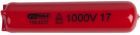 KS Tools Isolierte Tülle mit Klemmkappe Durchmesser 25mm Länge 100mm