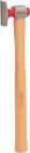 KS Tools Karosserie Standard Hammer stark gewölbt 30x45mm