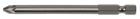 KS Tools 1/4 Zoll Kreuz Schlitz Bit PZ 3 89 mm lang