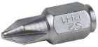 KS Tools 1/4 Zoll Mini Bit für Kreuz Schlitz Schrauben PH 0 und 18mm