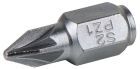 KS Tools 1/4 Zoll Mini Bit für Kreuz Schlitz Schrauben PZ 0 und 18mm
