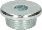 KS Tools Ölablassschraube Innen6kant 10 mm M24 x 1,5 x 9 mm 25er-Pack