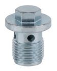 KS Tools Ölablassschraube Außen 6 kant 13 mm M18 x 1,5 x 21mm 25 Pack